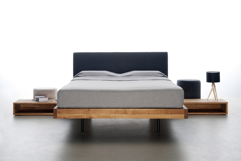 orig. SMOOTH Zeitloses Design Bett aus Massivholz